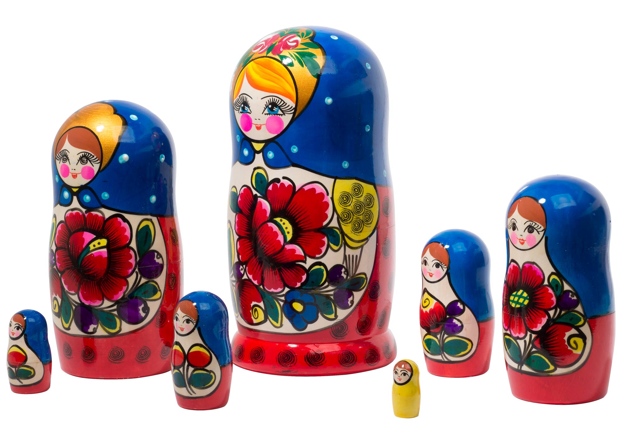 Buy Polkhovski Maidan Doll 7pc./8" at GoldenCockerel.com