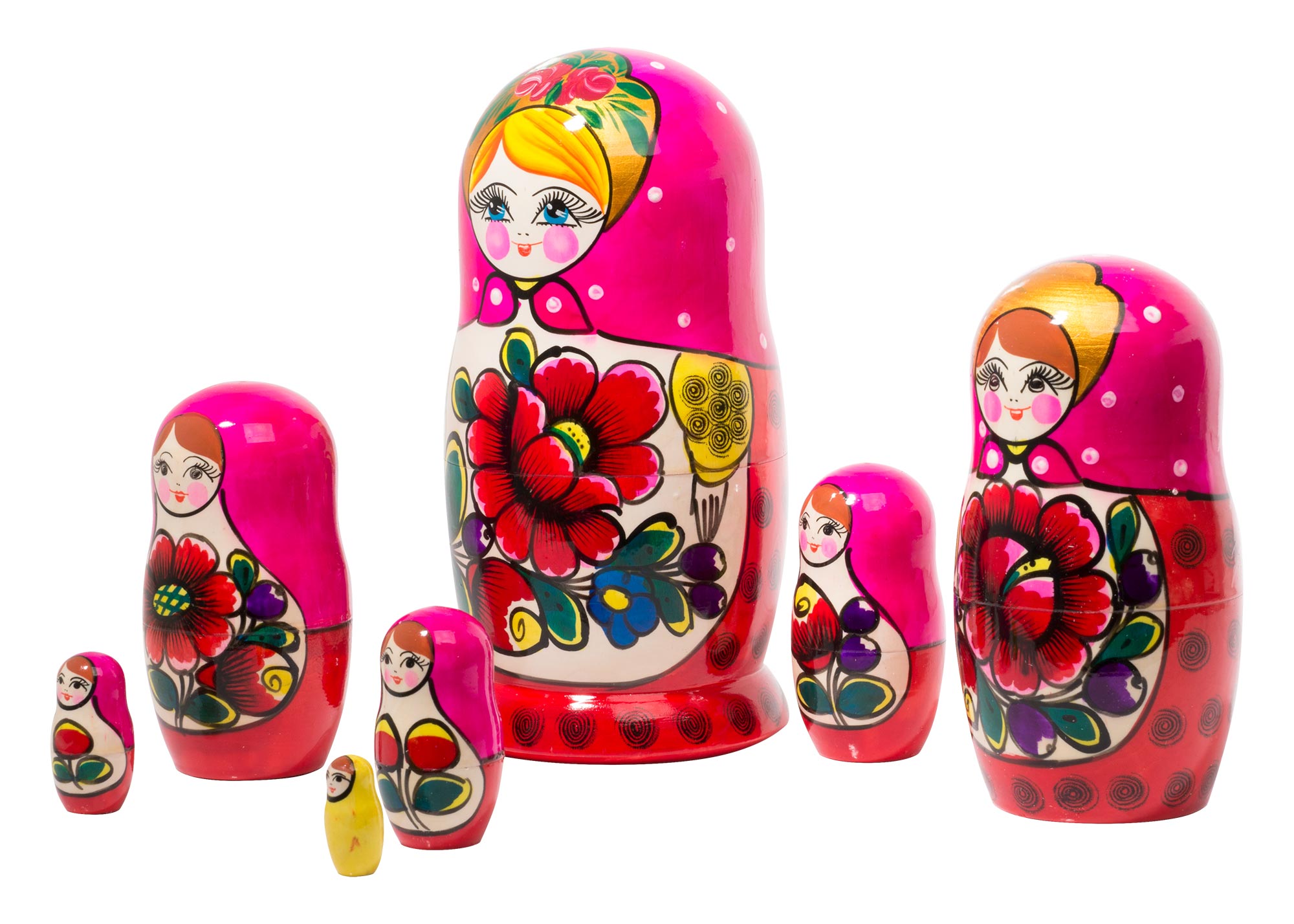 Buy Polkhovski Maidan Nesting Doll 7pc./8" at GoldenCockerel.com