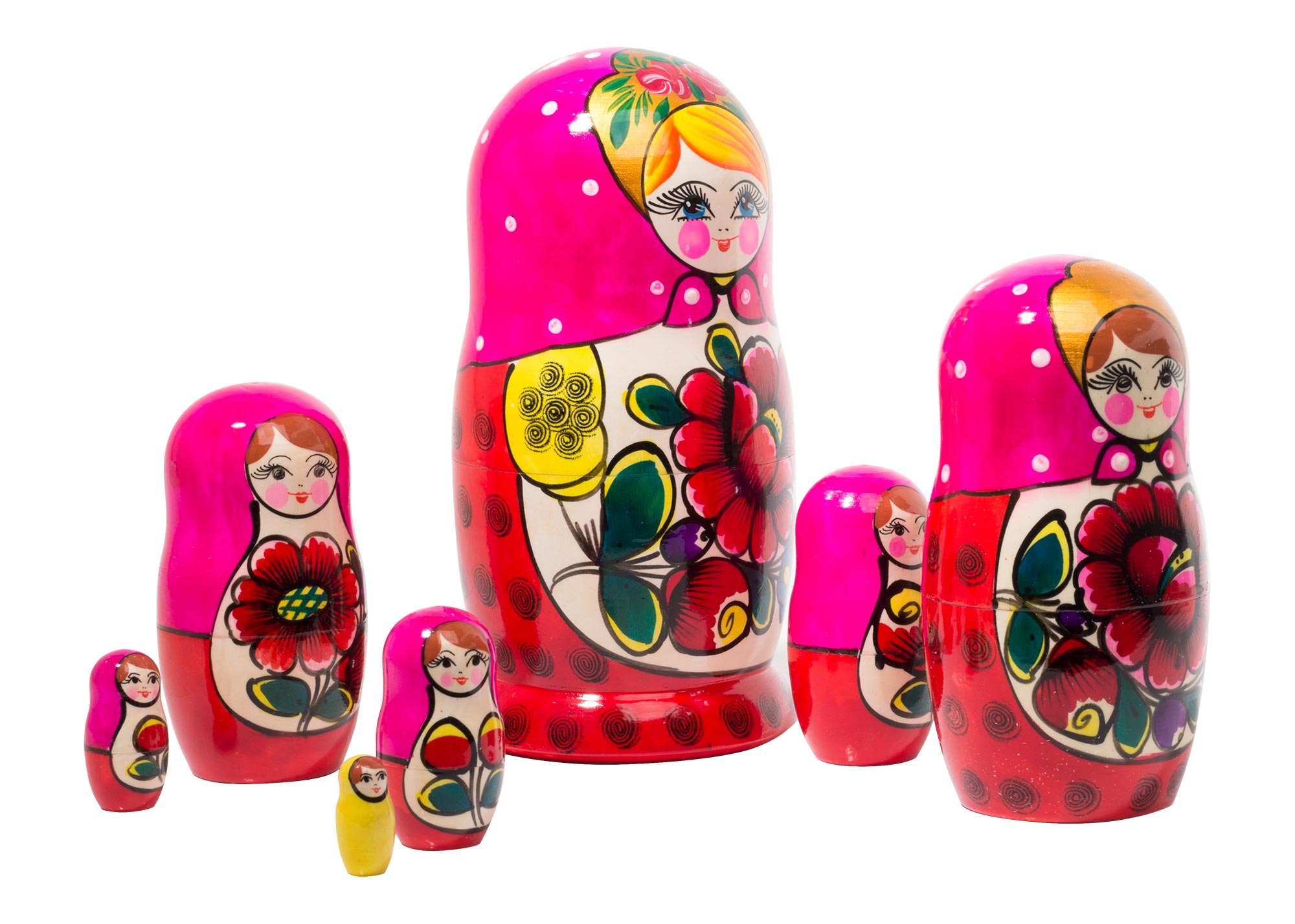 Buy Polkhovski Maidan Nesting Doll 7pc./8" at GoldenCockerel.com