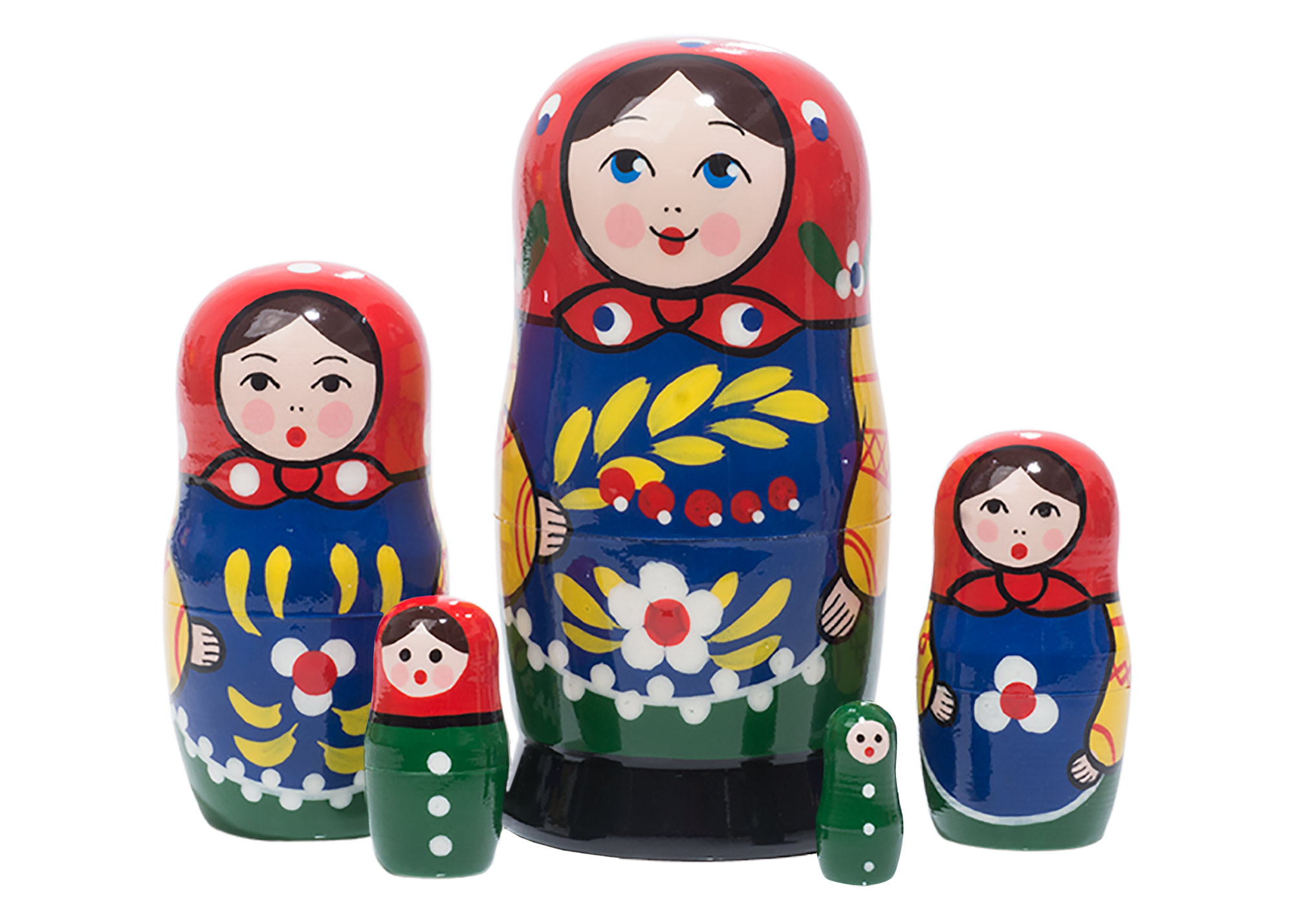 Buy Zagorsk Nesting Doll 5pc./4"  at GoldenCockerel.com