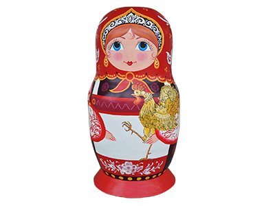 Buy Life-Size Matryoshka Doll 1pc./5'3" at GoldenCockerel.com