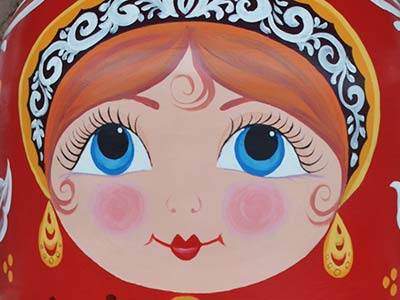 Buy Life-Size Matryoshka Doll 1pc./5'3" at GoldenCockerel.com