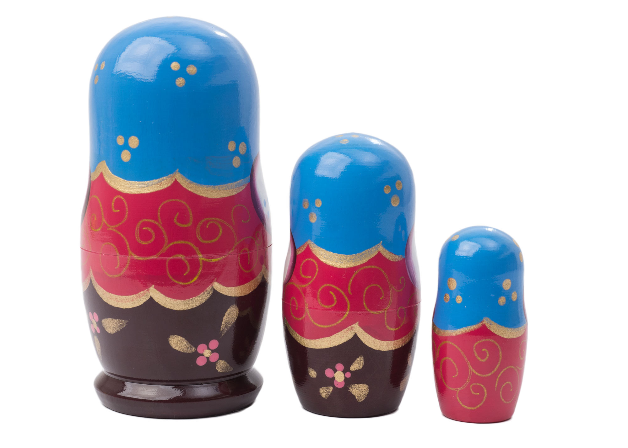 Buy Hear No Evil Matryoshka 3pc./4" – Inexpensive Russian Matryoshka Doll at GoldenCockerel.com