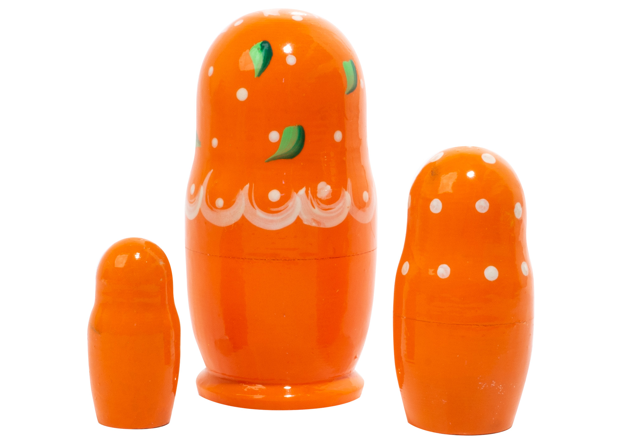 Buy Classic Floral Nesting Doll 3pc./3" at GoldenCockerel.com