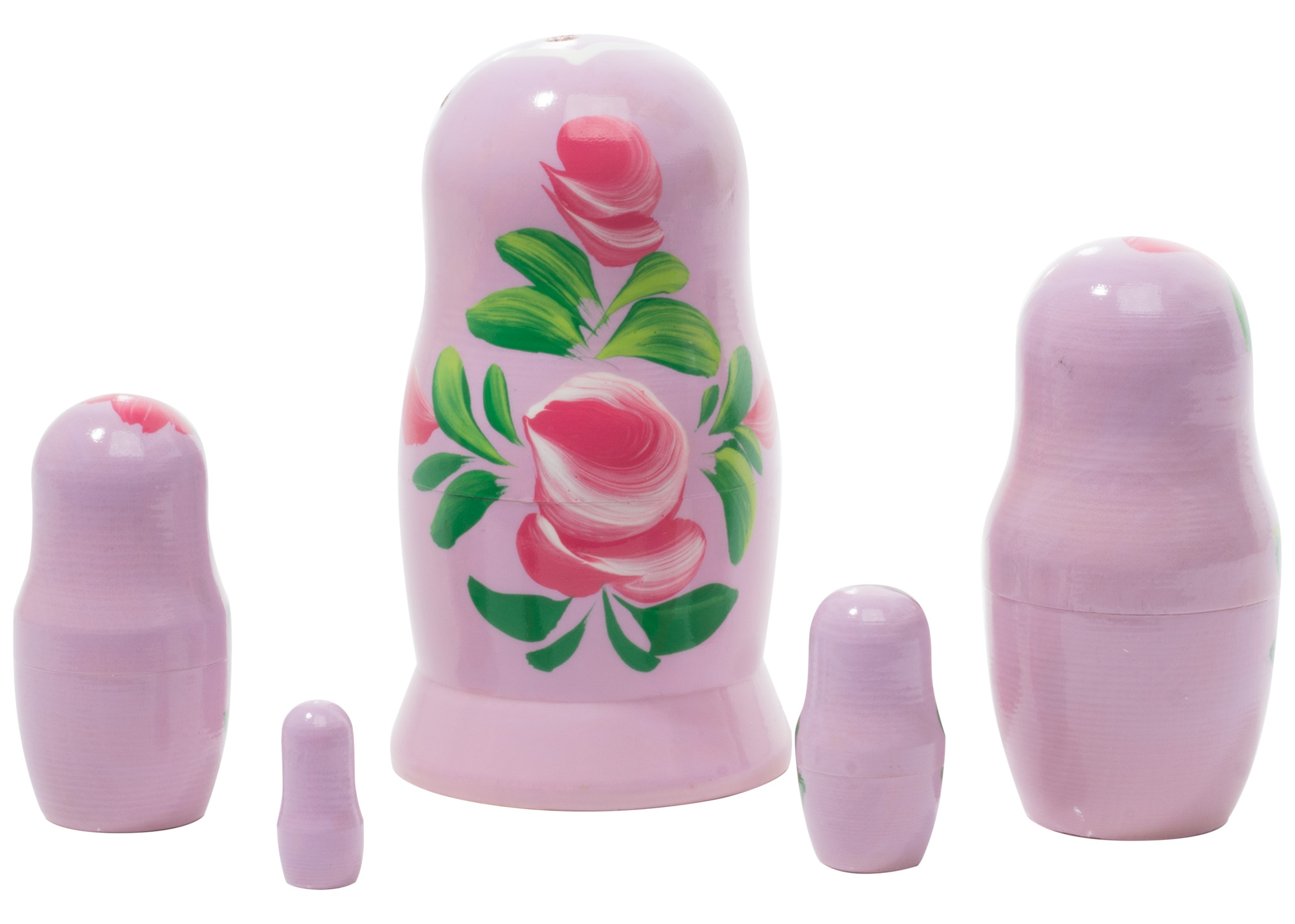 Buy Lavender Art Nesting Doll 5pc./4" at GoldenCockerel.com