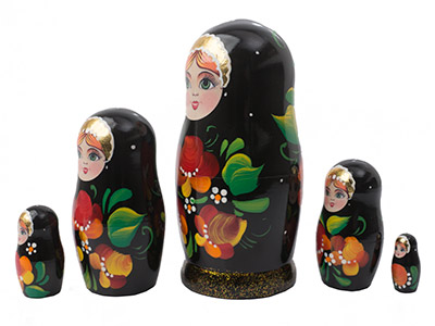 Buy Art Nesting Doll Victoria 5pc./6" at GoldenCockerel.com