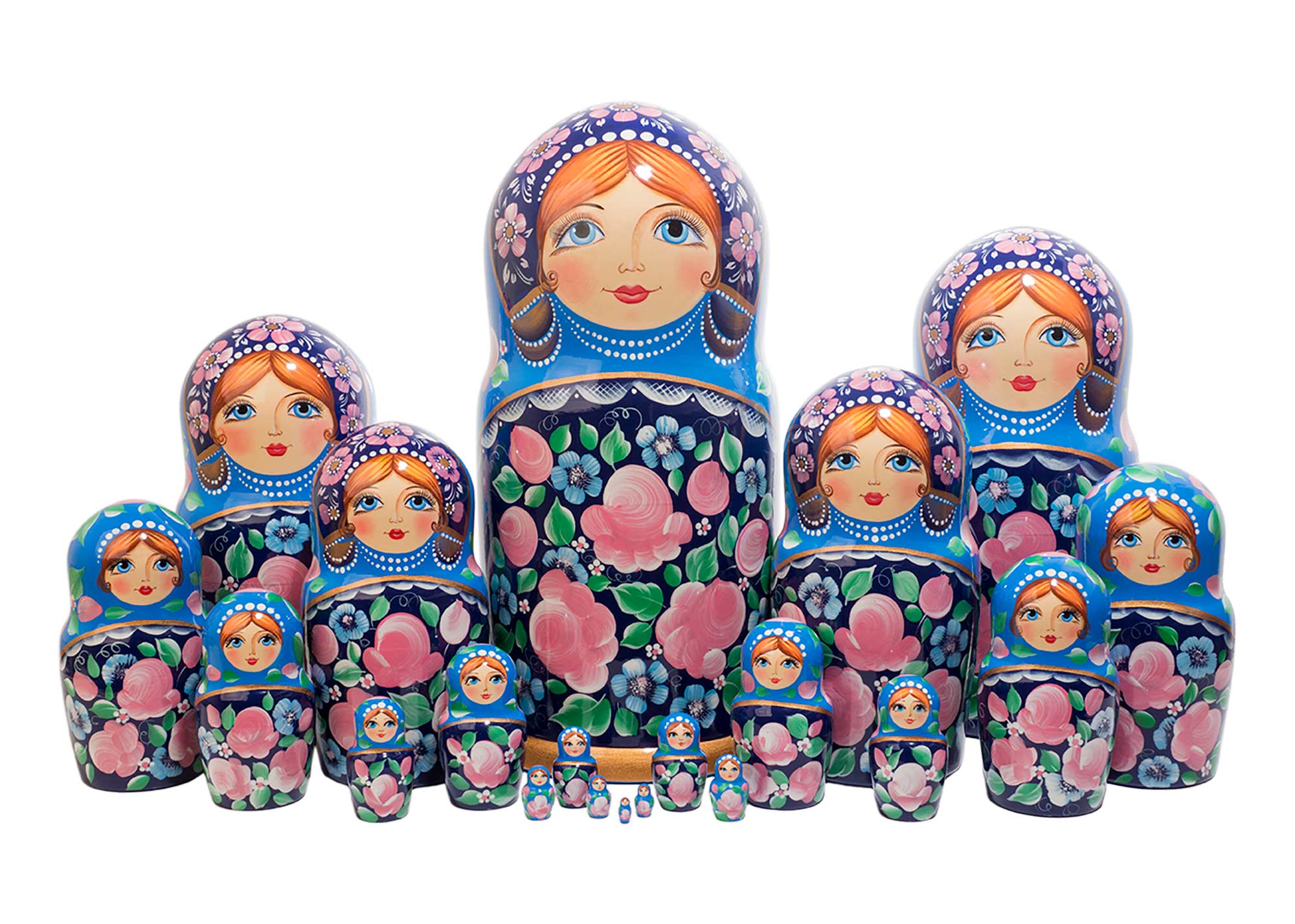 Buy Art Nesting Doll 20pc./10.5" at GoldenCockerel.com