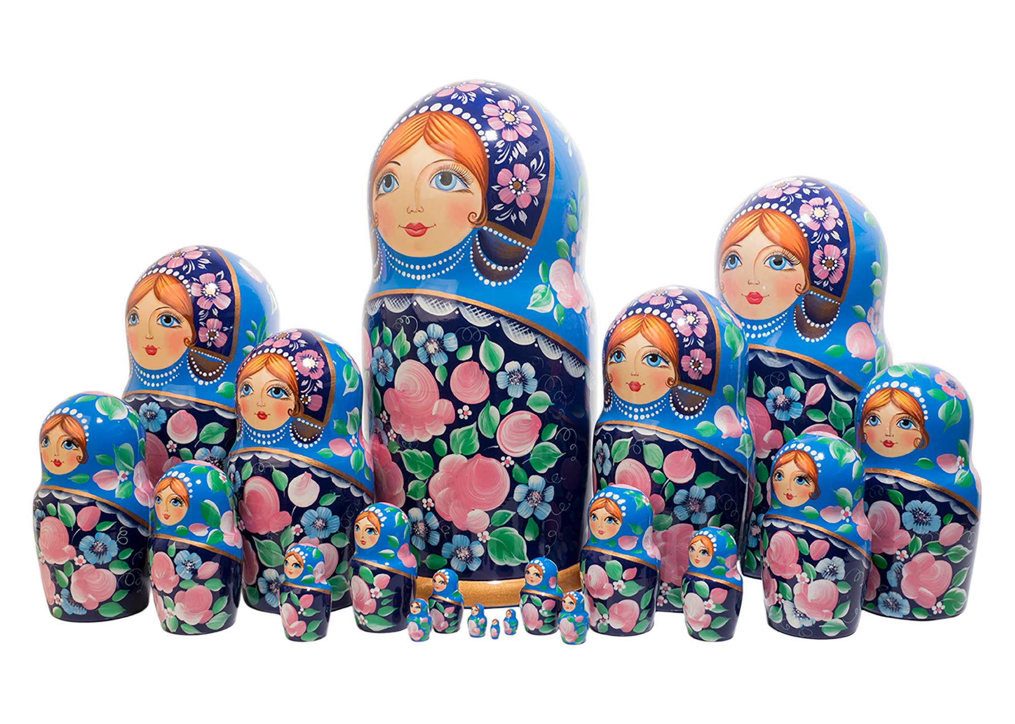 Buy Art Nesting Doll 20pc./10.5" at GoldenCockerel.com