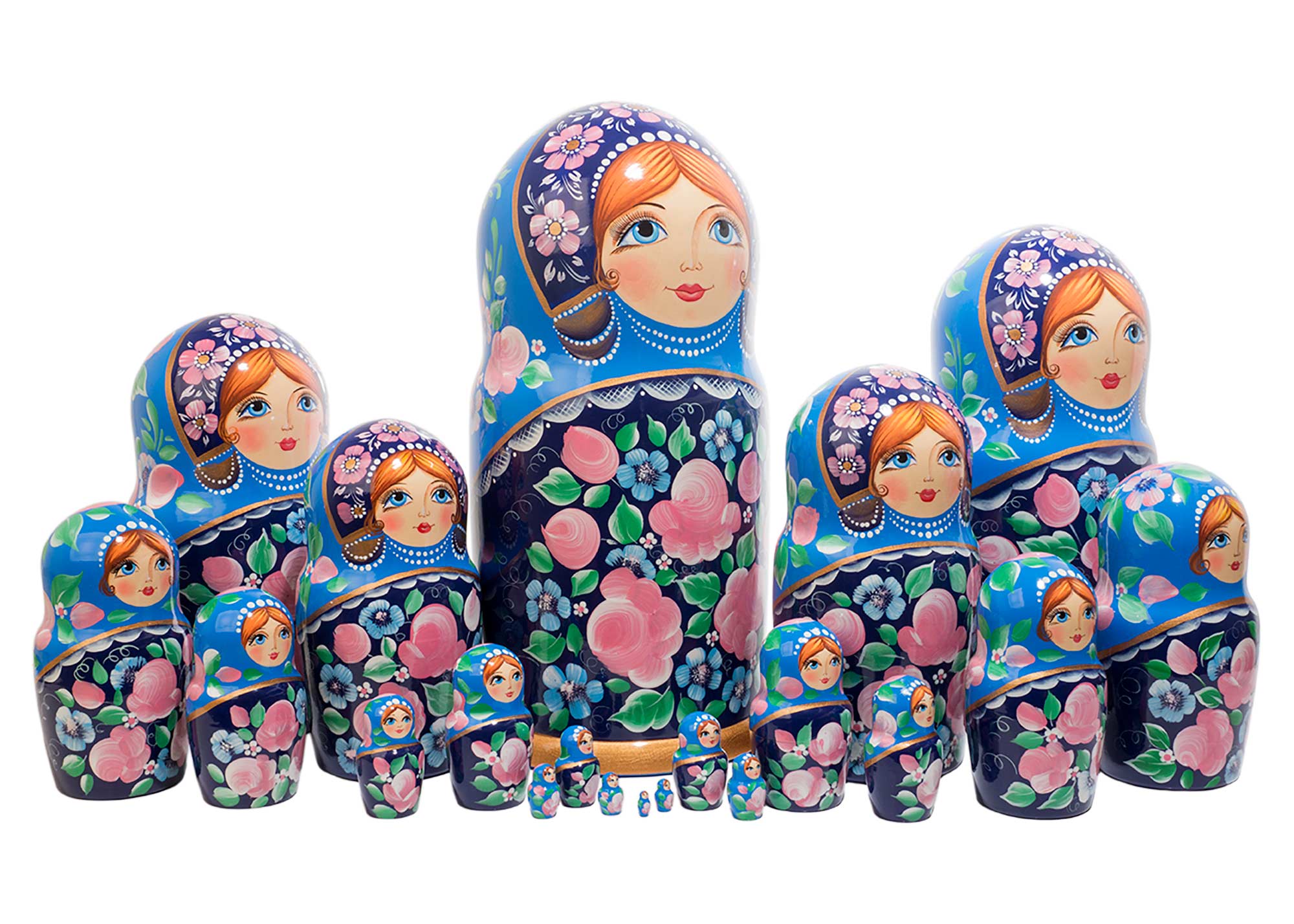 Buy Art Nesting Doll 20pc./10.5" at GoldenCockerel.com