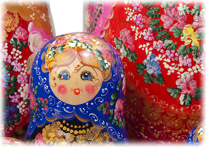 Buy Bouquet Mega Matryoshka Doll 30pc./17.5" at GoldenCockerel.com