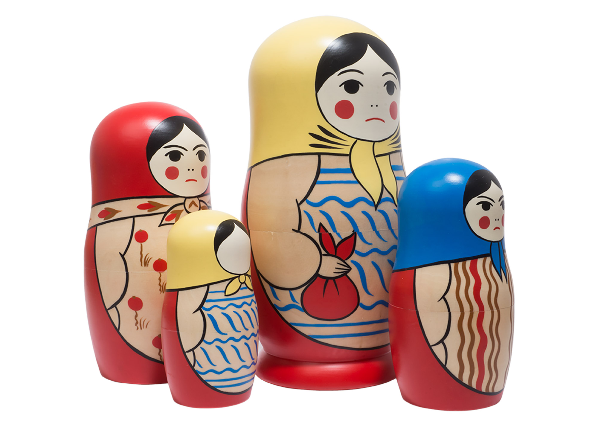 Buy Tinker Tailor Soldier Spy Nesting Doll 4pc./5" at GoldenCockerel.com