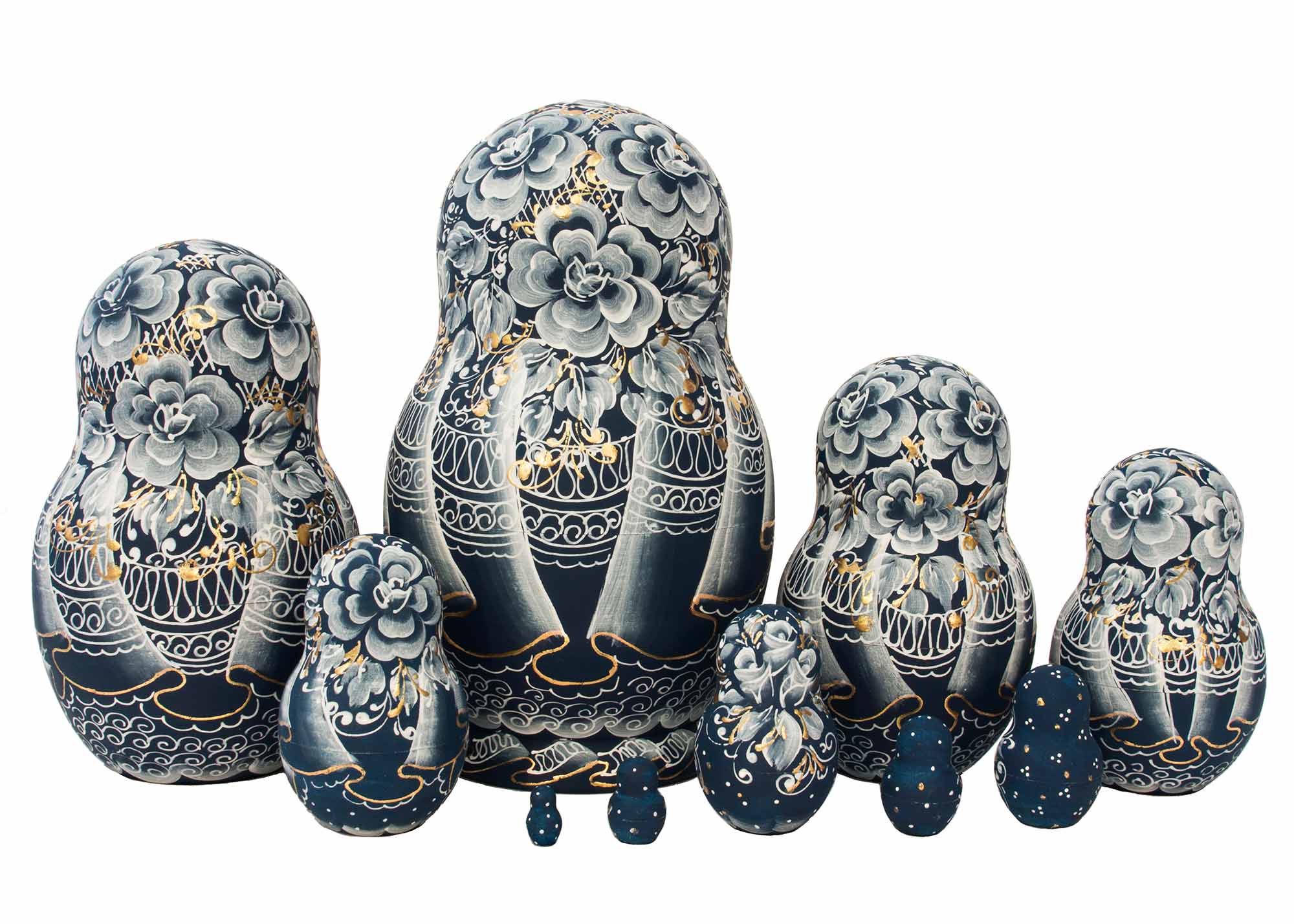 Buy Golden Lace Nesting Doll 10pc./7" at GoldenCockerel.com