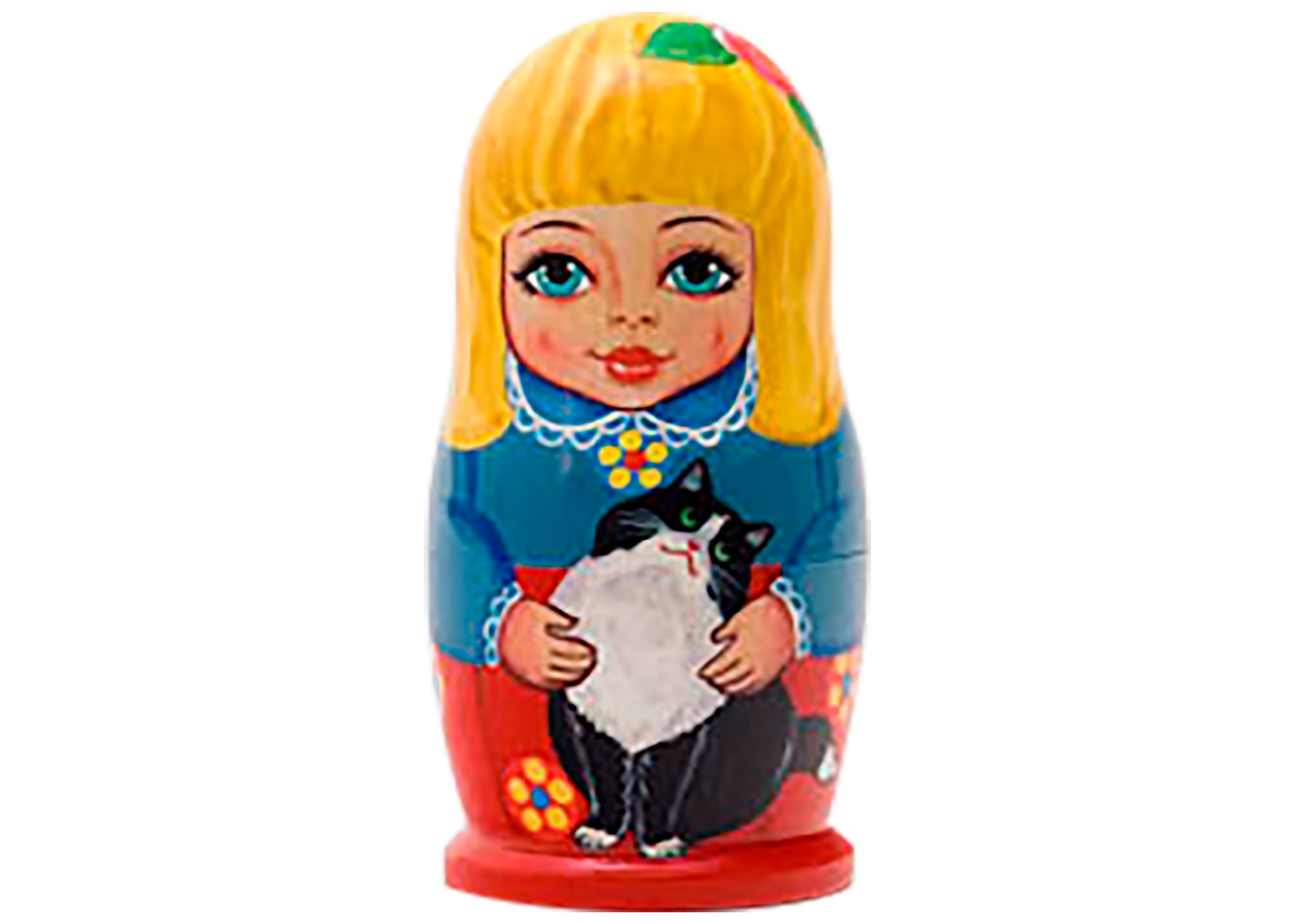 Buy Summer Whiskers Matryoshka Surprise Doll 5 pc./3.5" at GoldenCockerel.com