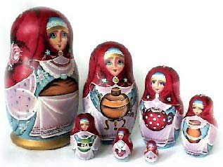 Buy Hospitality Doll 7 pc. /8" at GoldenCockerel.com