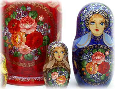 Buy Deluxe Bouquet Doll 7pc./8" at GoldenCockerel.com