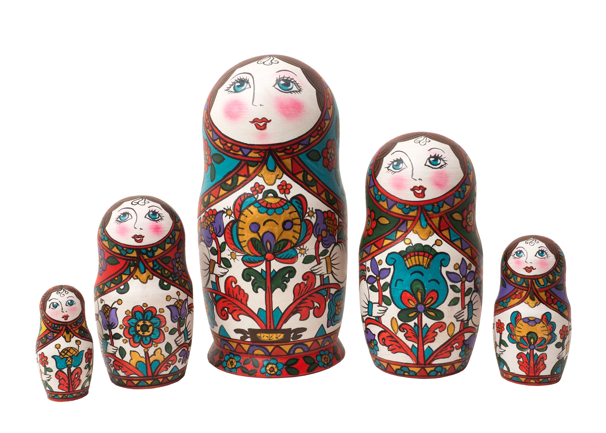 Buy Northern Dvina Art Doll 5pc./6" at GoldenCockerel.com