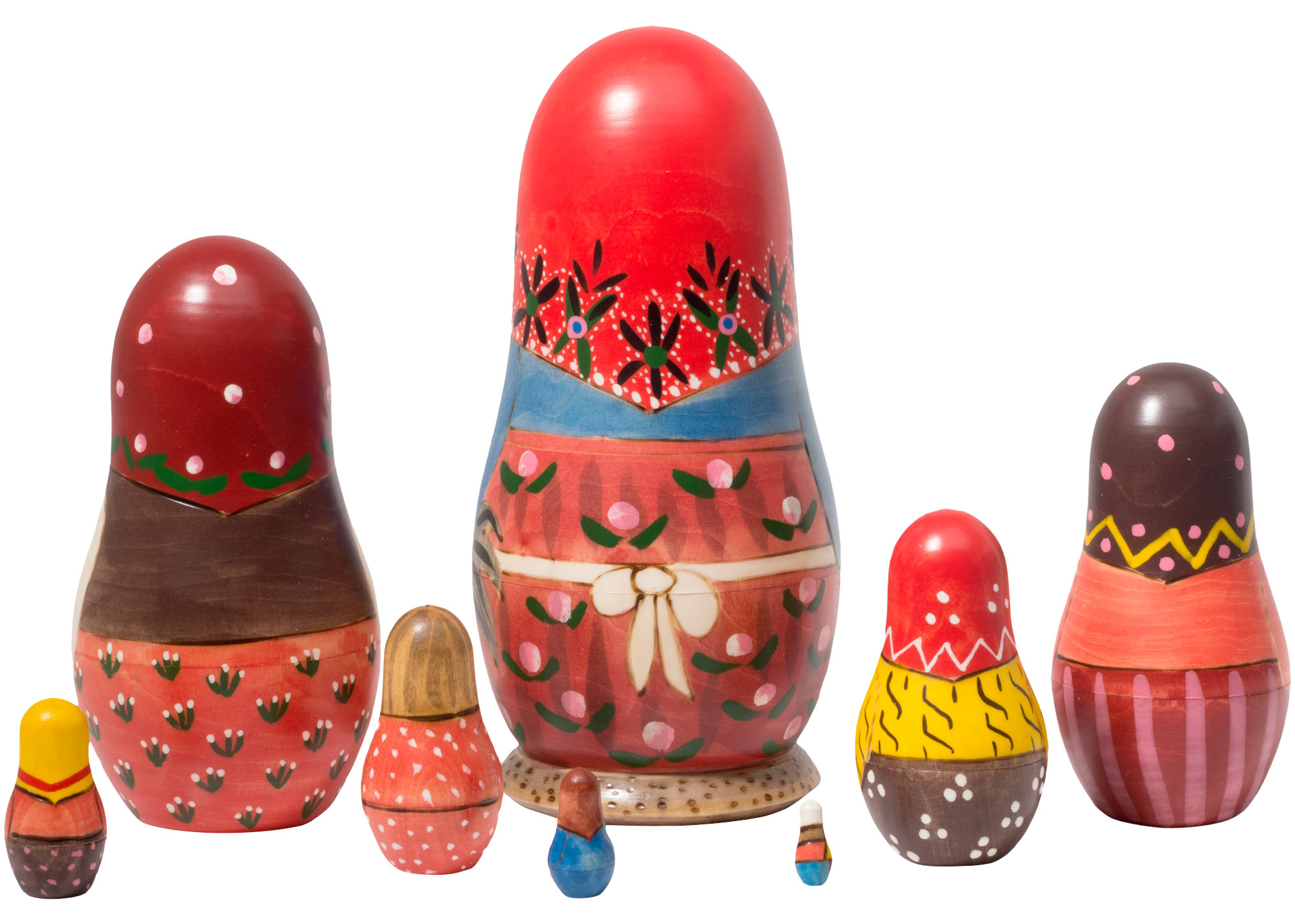 Buy Peasant Matriarch Doll 8pc./7" - The First Nesting Doll at GoldenCockerel.com