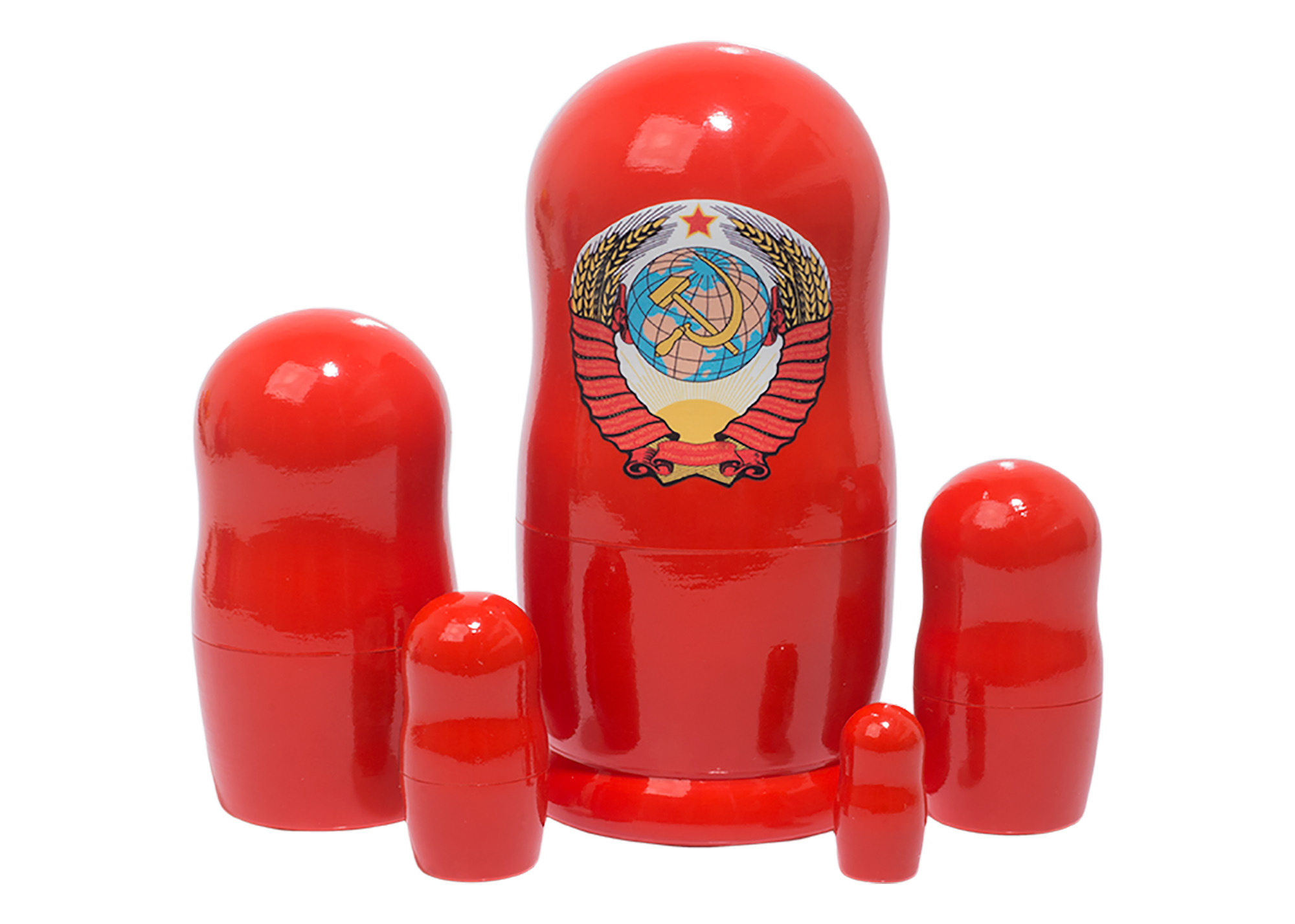 Buy Soviet Leaders Nesting Doll 5pc./5" at GoldenCockerel.com