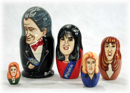 Buy Presidential Affairs Doll 5pc./6" at GoldenCockerel.com