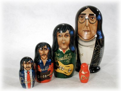 Buy Beatles Doll 5pc./6"  at GoldenCockerel.com