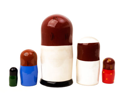 Buy Doctor Nesting Doll 5pc./5"  at GoldenCockerel.com