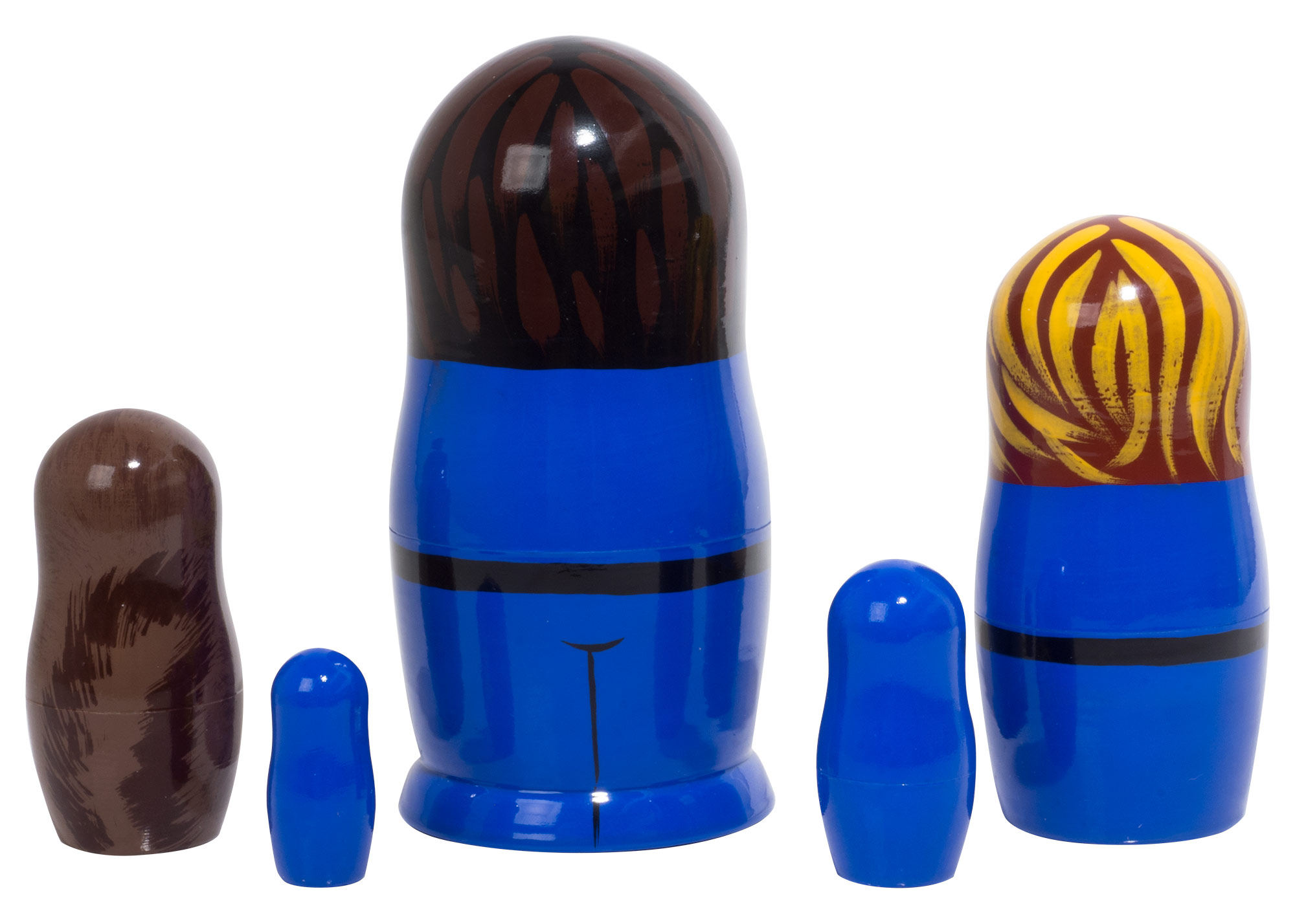 Buy Police Nesting Doll 5pc./5" at GoldenCockerel.com