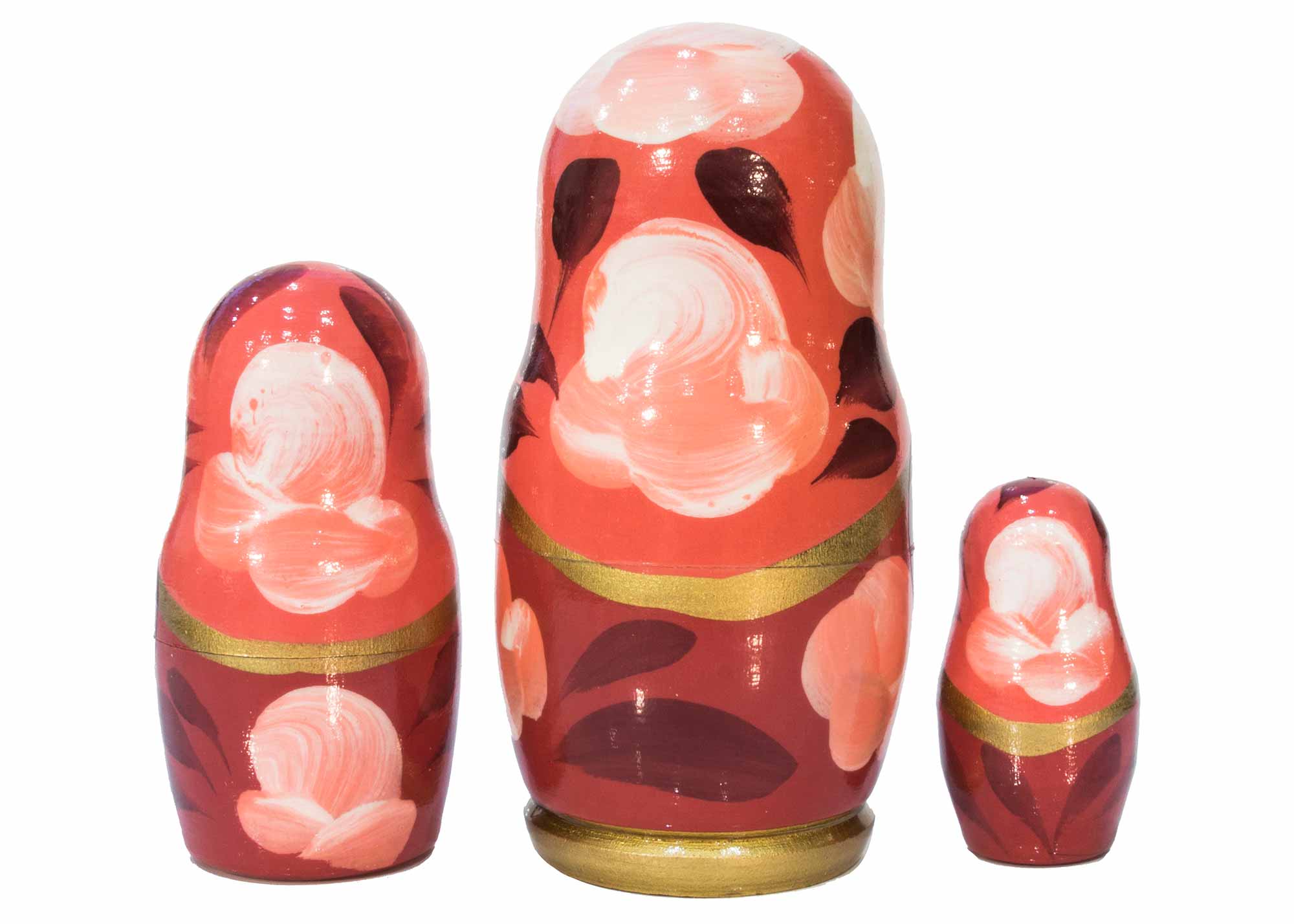 Buy Saint Petersburg Nesting Doll 3pc./4" - Pink at GoldenCockerel.com