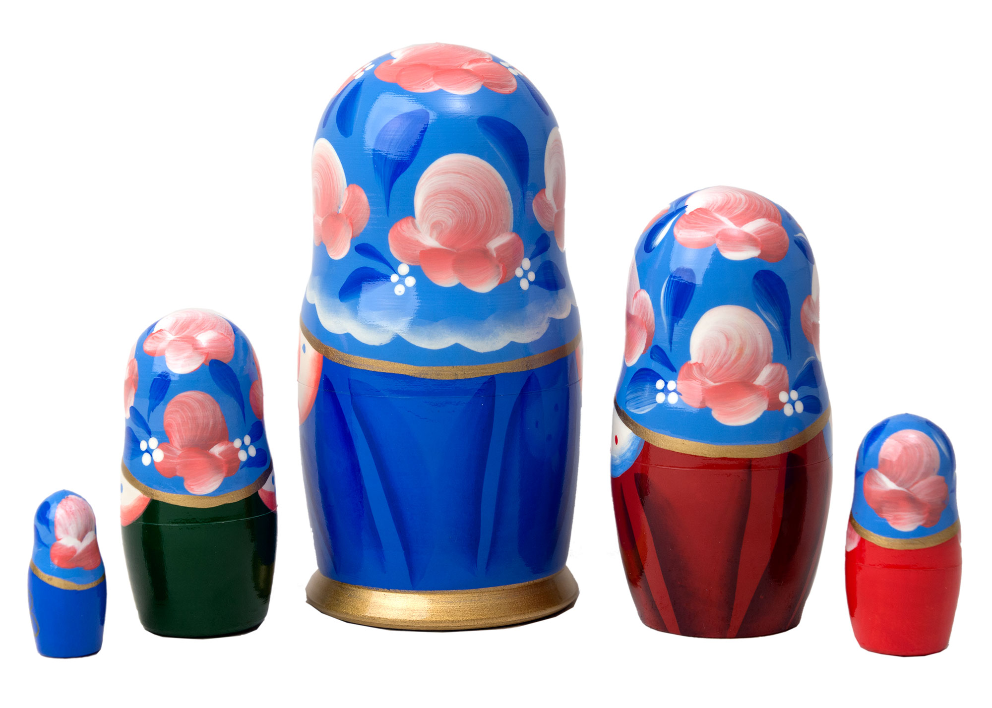 Buy White Nights of St. Petersburg Nesting Doll 5pc./6" at GoldenCockerel.com