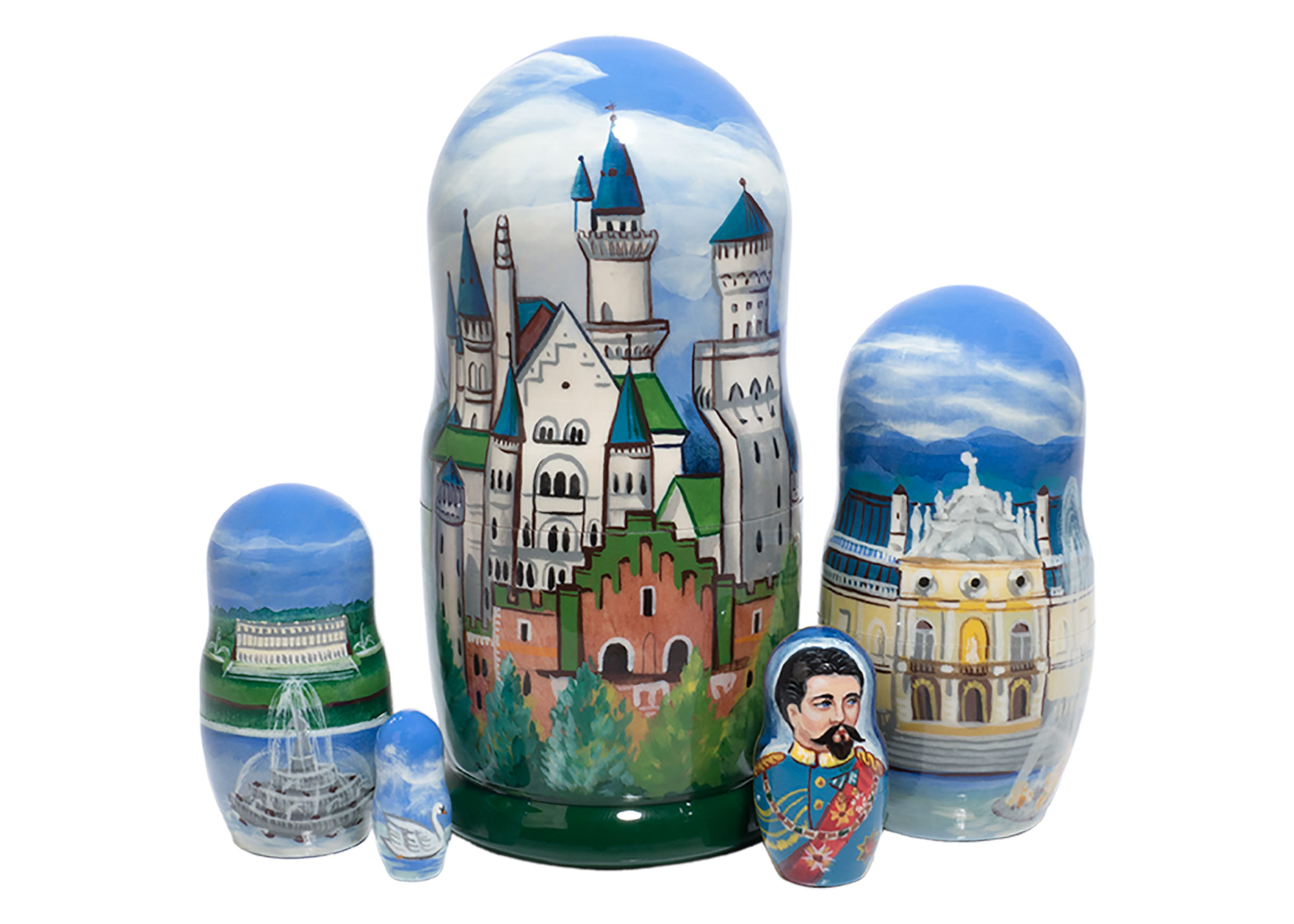 Buy Bavarian Castles Doll 5pc./6" at GoldenCockerel.com