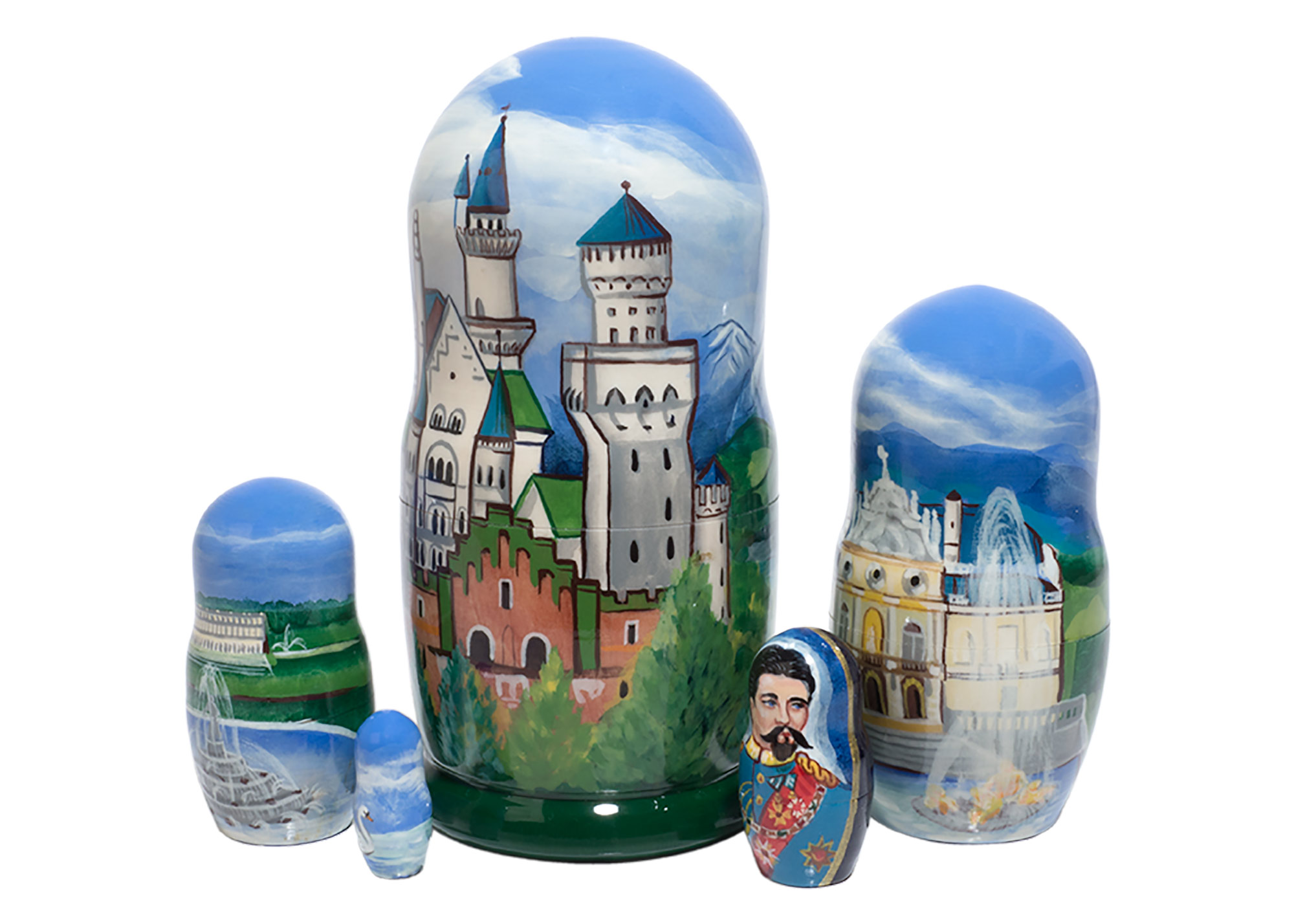 Buy Bavarian Castles Doll 5pc./6" at GoldenCockerel.com