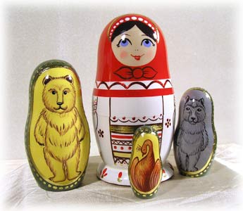 Buy Gilded Magic Nesting Doll 4pc./5" at GoldenCockerel.com