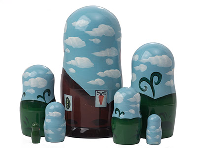 Buy Gigantic Turnip Nesting Doll 7pc./6" at GoldenCockerel.com