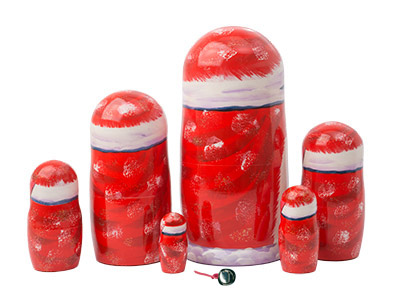 Buy The Polar Express Nesting Doll - doll only - 7pc./8" at GoldenCockerel.com