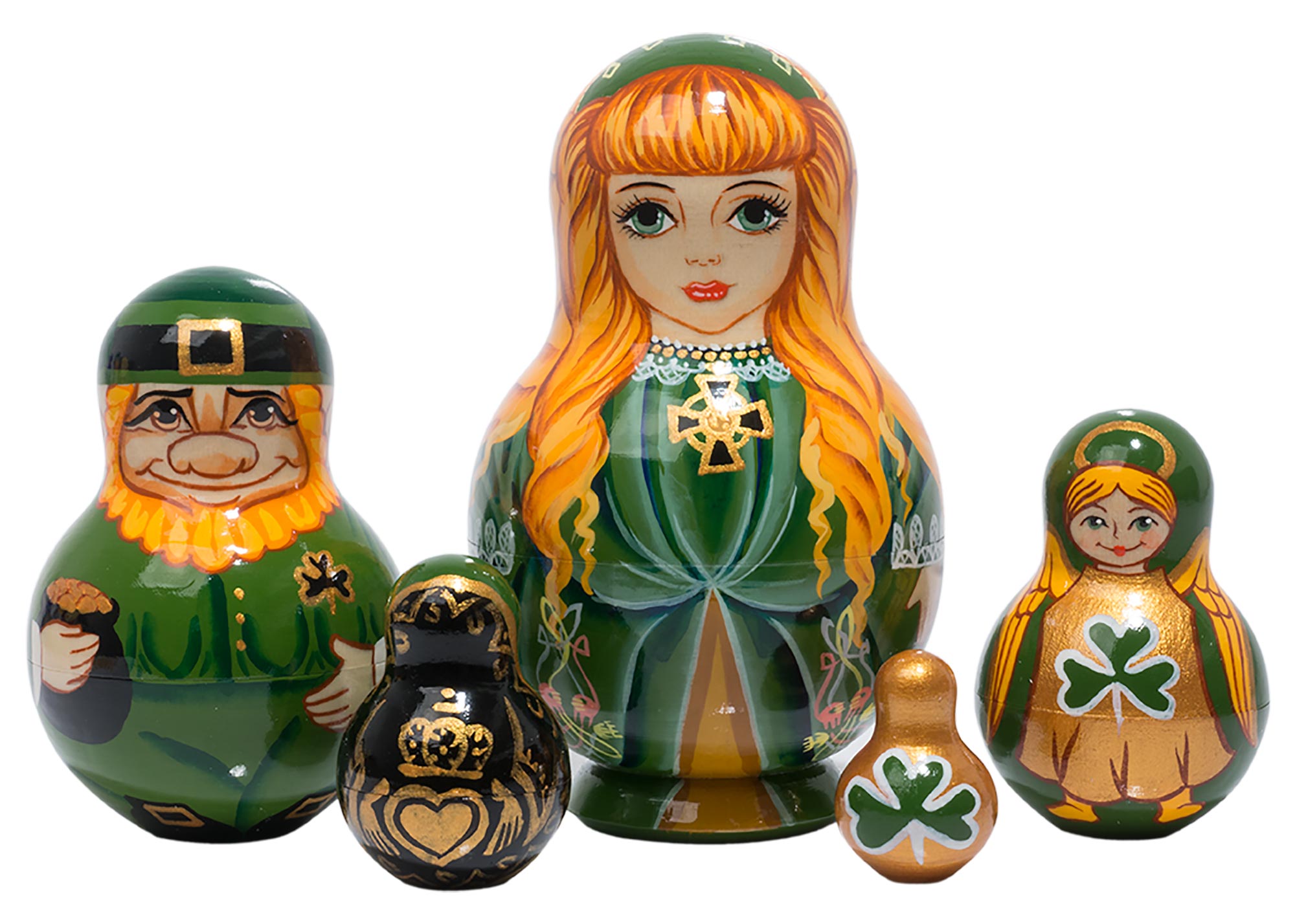 Irish Nesting Doll 5pc./5\