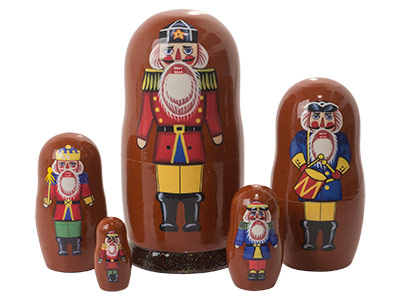 超特価激安の商品をすべて Littlest 6pc./5 Doll Matryoshka 絵本・児童書