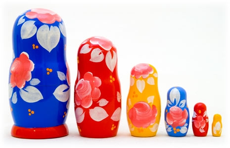 Buy Turnip Fairy Tale Nesting Doll 6pc./5" at GoldenCockerel.com