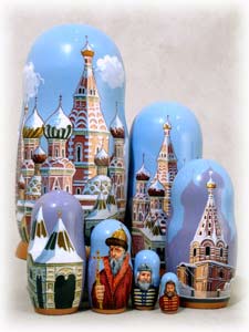 Buy St. Basil's Cathedral Doll 7pc./8" at GoldenCockerel.com