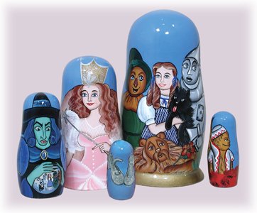 Buy Wizard of Oz Doll 5 pc./6" at GoldenCockerel.com