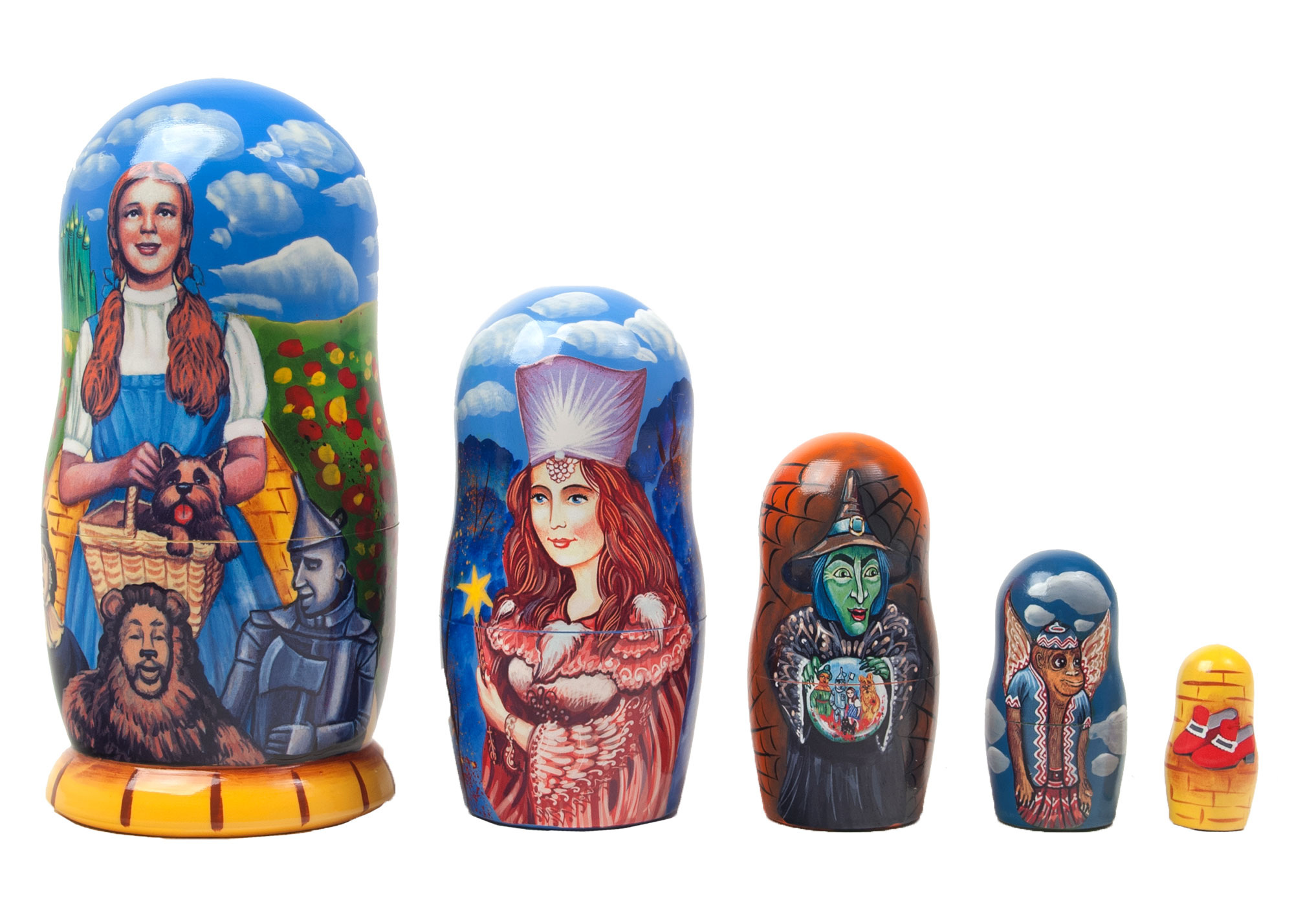 Buy The Road to Oz Nesting Doll 5pc./6" at GoldenCockerel.com