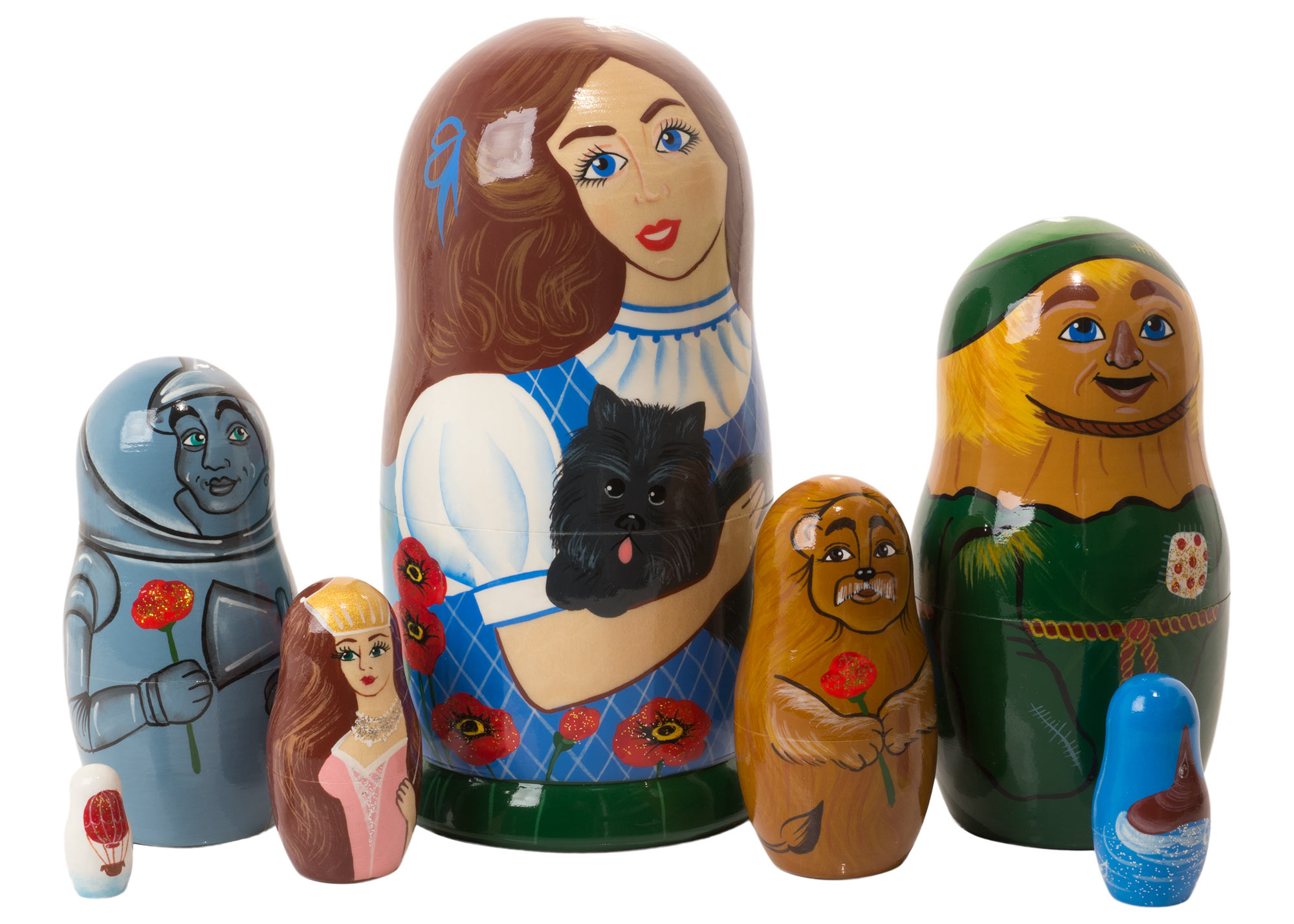 Buy Wizard of Oz Nesting Doll 7pc./6" at GoldenCockerel.com