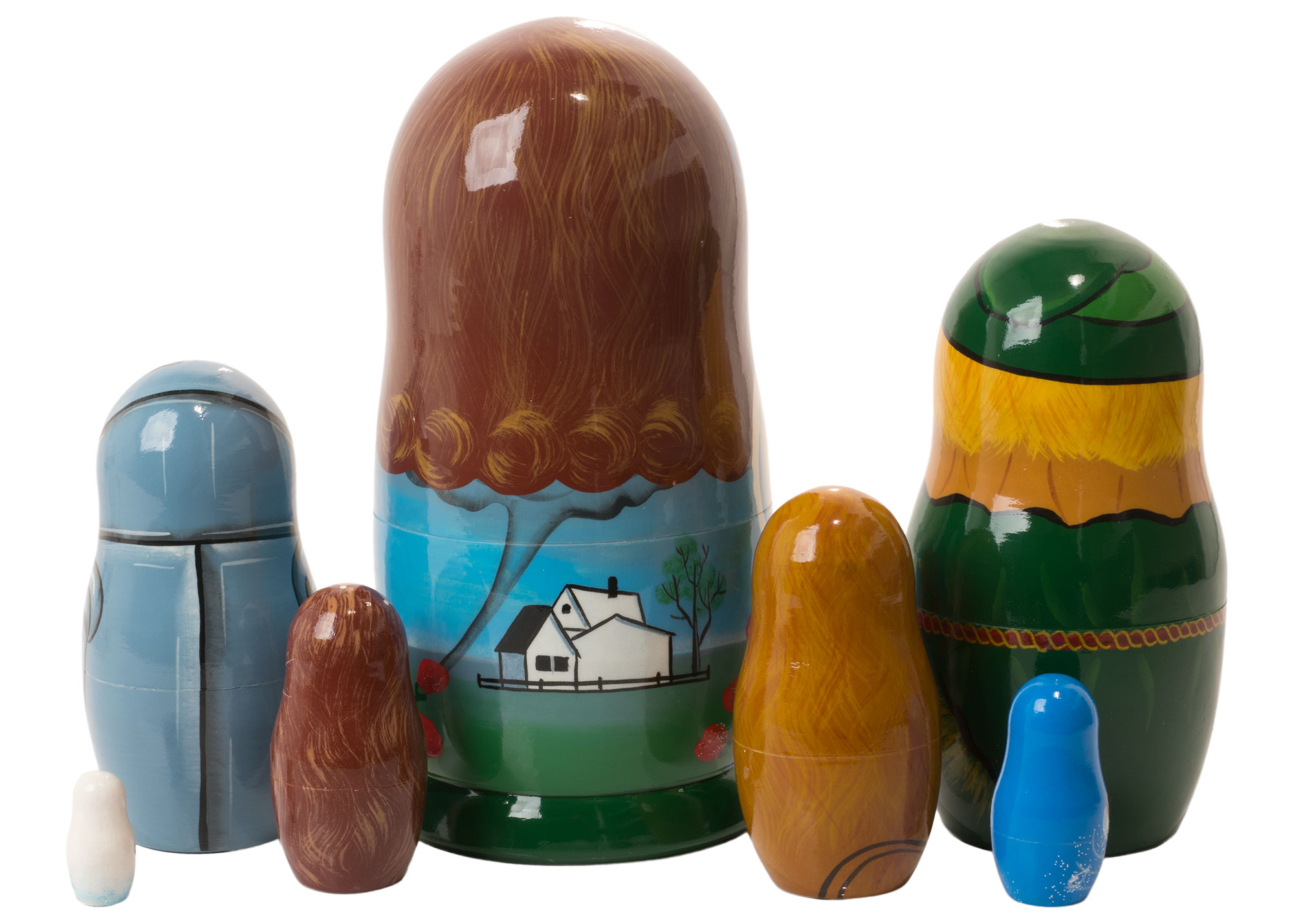 Buy Wizard of Oz Nesting Doll 7pc./6" at GoldenCockerel.com