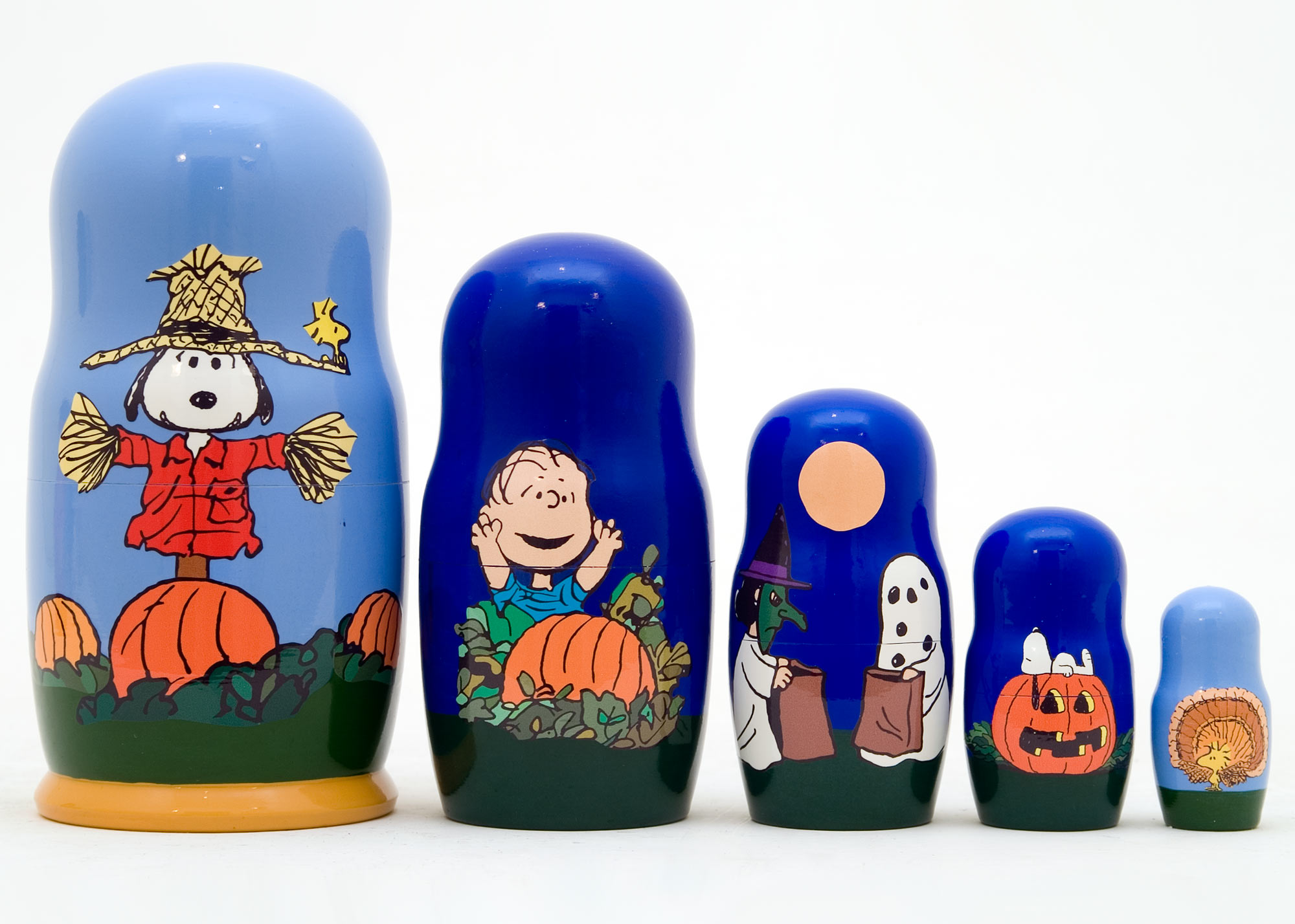 Buy Great Pumpkin Peanuts Doll 5pc./6" Made In Russia at GoldenCockerel.com