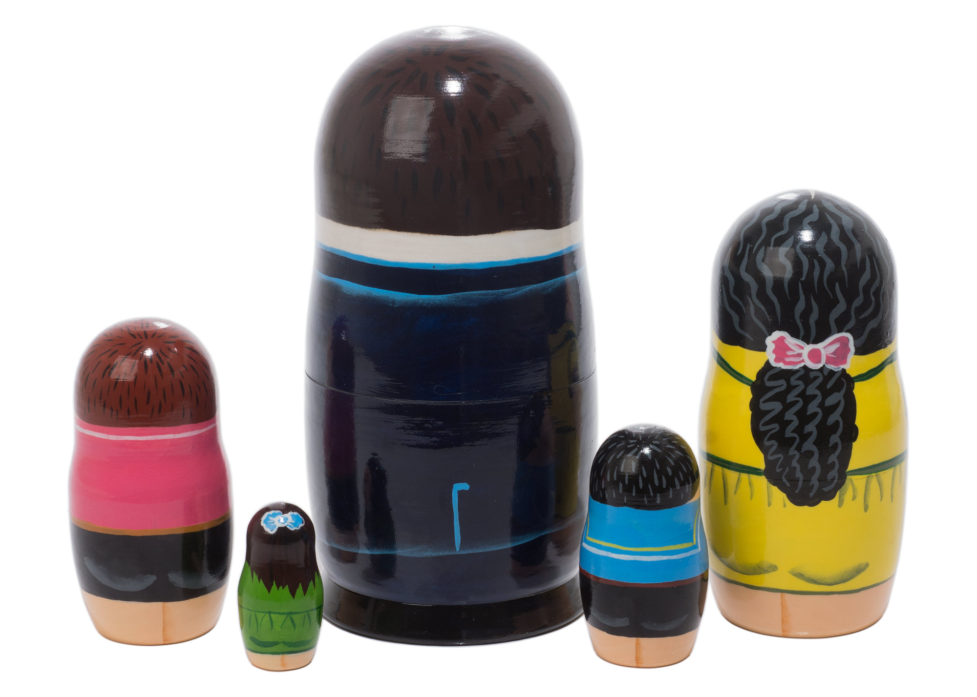 Buy Fernando Botero Nesting Doll 5pc./6" at GoldenCockerel.com