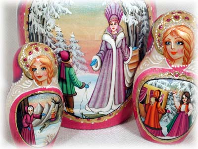 Buy Snow Queen Doll 10pc./12" by Karelina at GoldenCockerel.com