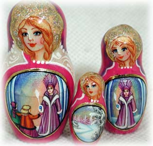 Buy Snow Queen Doll 10pc./12" by Karelina at GoldenCockerel.com