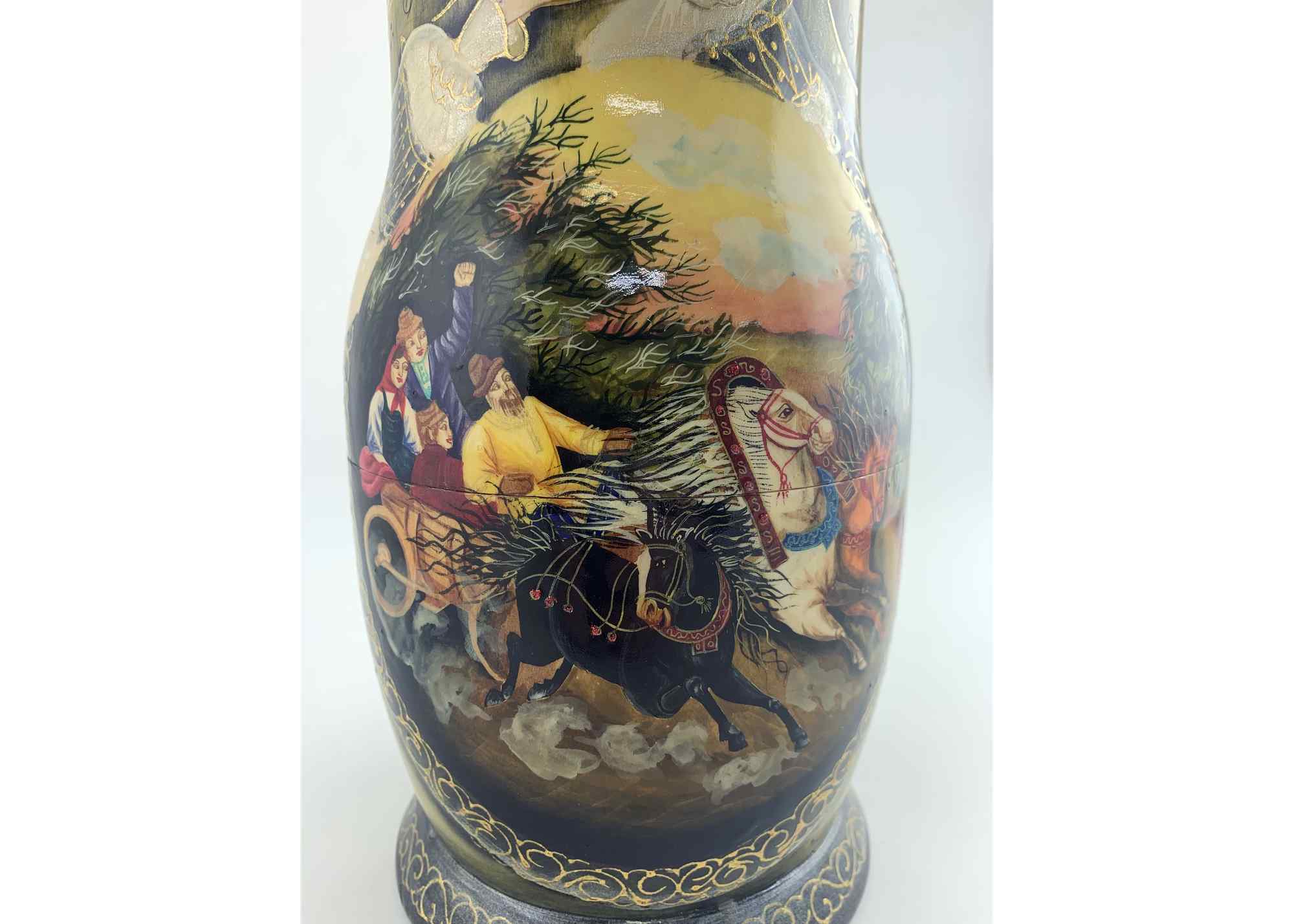 Buy Vintage One of a Kind Nesting Doll 10pc/12" at GoldenCockerel.com