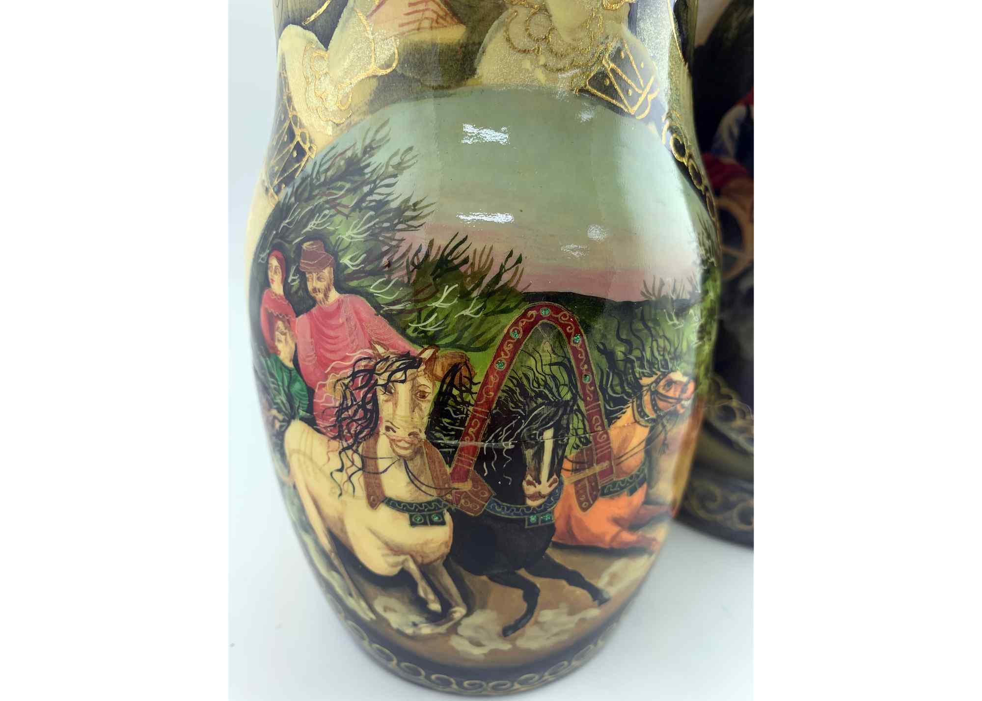 Buy Vintage One of a Kind Nesting Doll 10pc/12" at GoldenCockerel.com