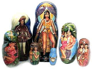 Buy Custom Nesting Doll in Any Theme at GoldenCockerel.com