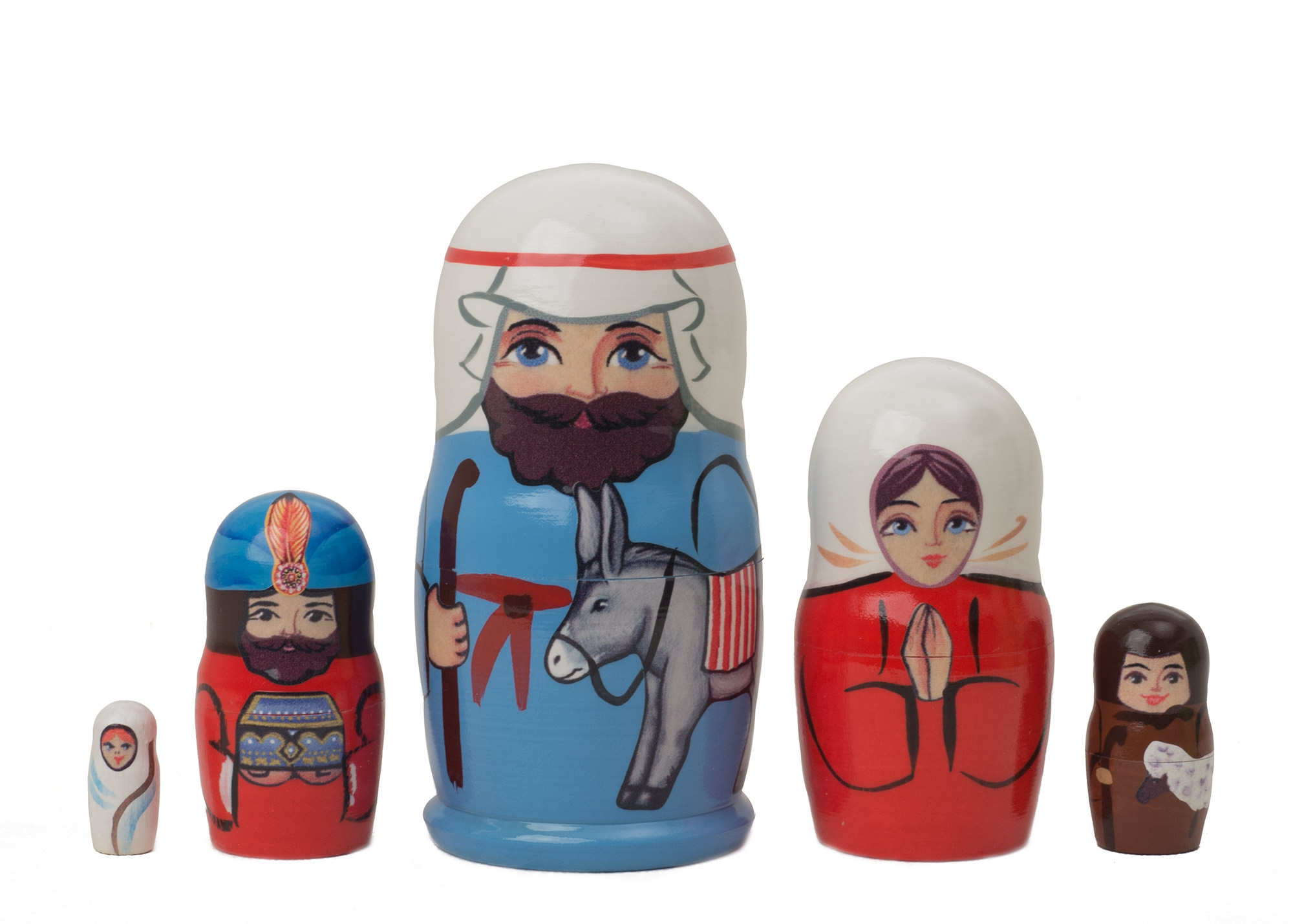 Buy Baby Jesus Nesting Doll 5 pc./4 " at GoldenCockerel.com