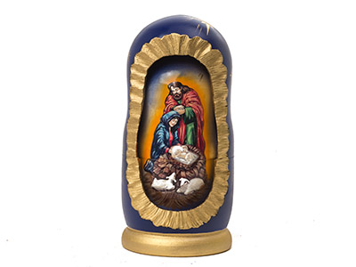 Buy Silent Night Nativity Doll 5pc./6"  at GoldenCockerel.com